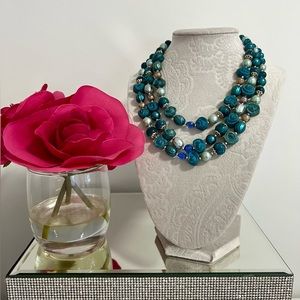 Retro & Vintazh Green Necklace